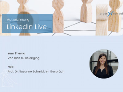 LinkedIn Live Cover zum Thema Bias zu Belonging