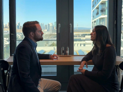 Erfahrungen im Tandem – Dafina Hamza und Florian Rosteck