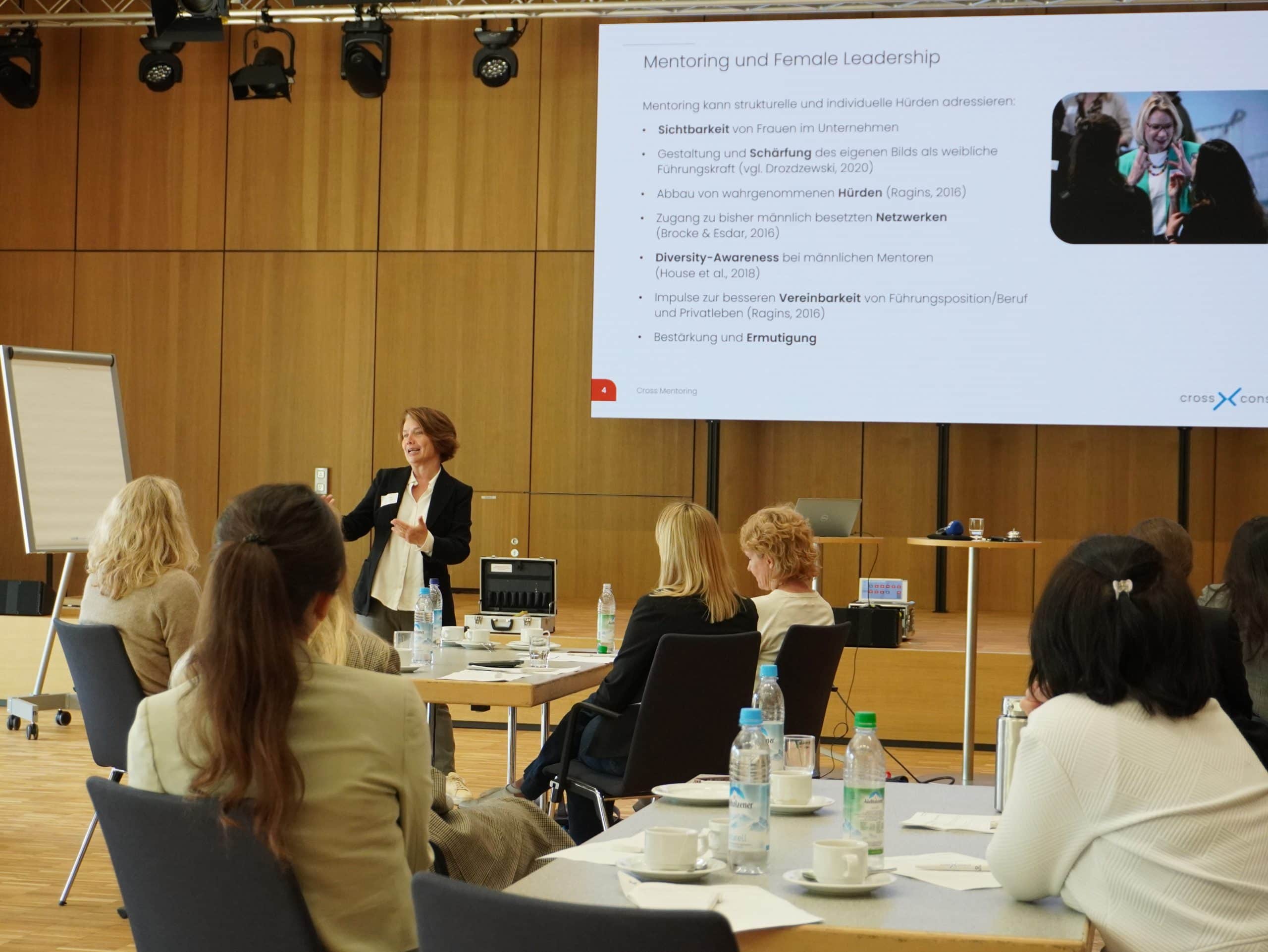 Mentee-Workshop beim Kick-off der 34. Runde Cross Mentoring München